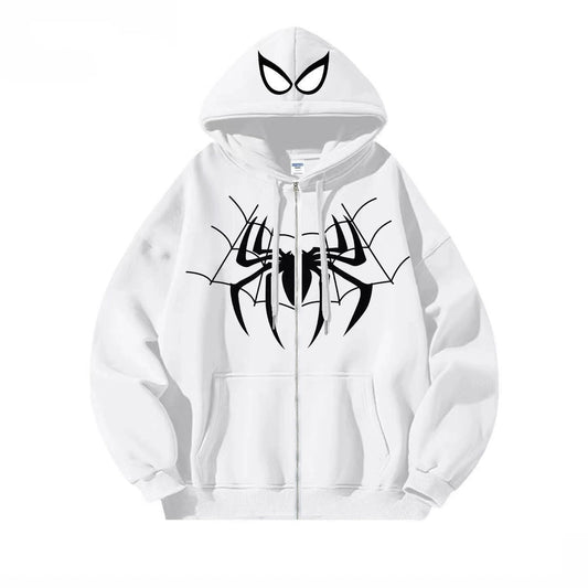 Spider Man Hoodie თეთრი